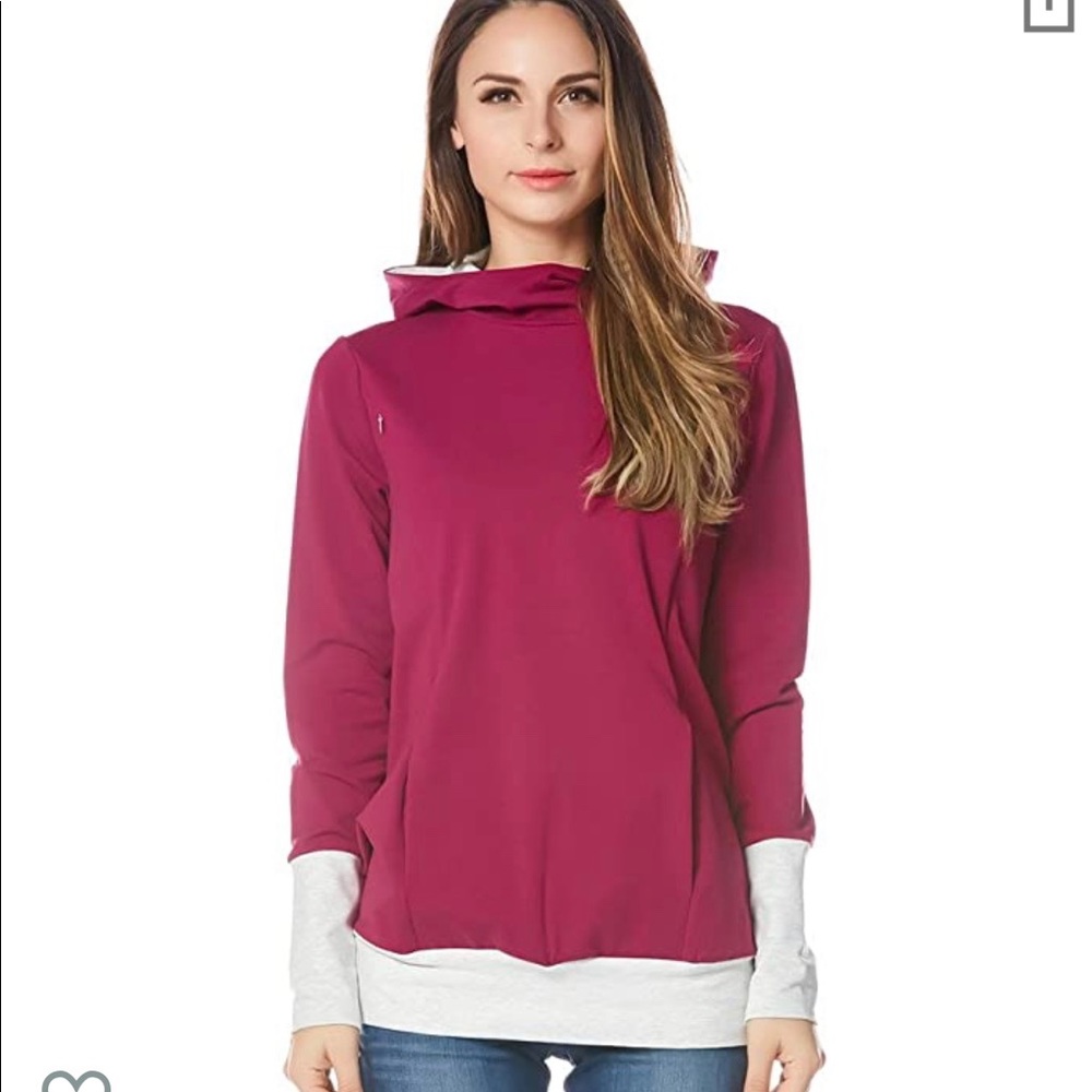 Nursing hoodie